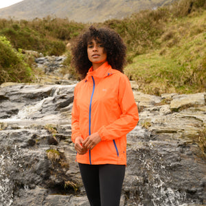 Origin Packable Waterproof Jacket - Neon Orange