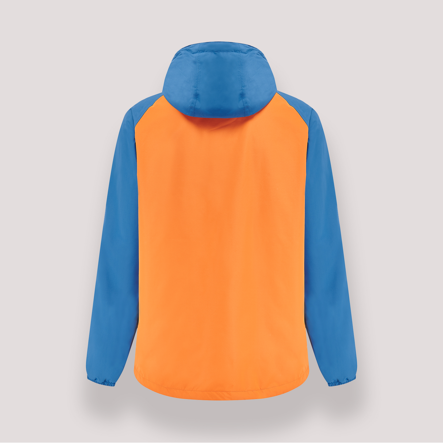 Nomad - Waterproof Half-Zip Jacket - Blue Burnt Orange