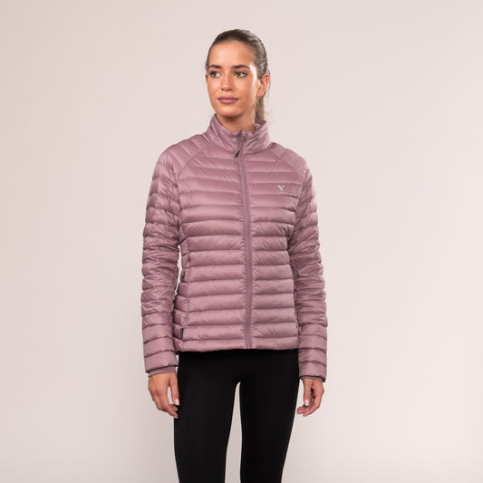 Nova - Women's Packable Down Filled Insulated Jacket - Dusky Heather