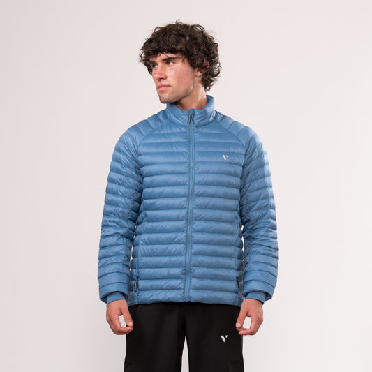 Nova - Men's Packable Down Filled Insulated Jacket - Fjord Blue