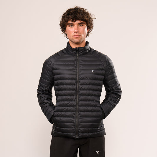 Nova - Men's Packable Down Filled Insulated Jacket - Jet Black