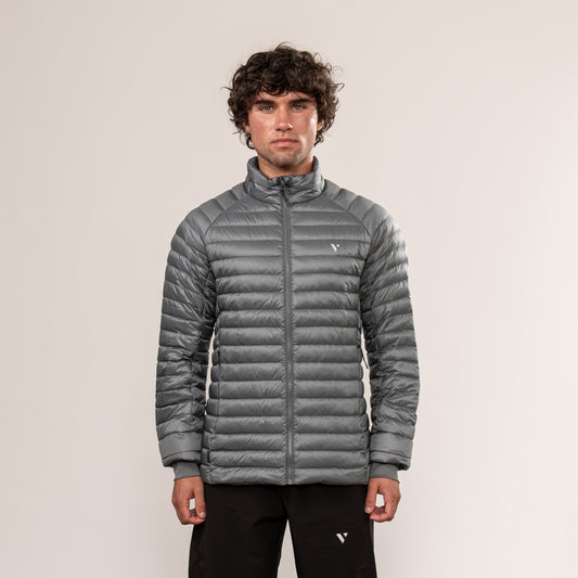 Nova - Men's Packable Down Filled Insulated Jacket - Slate Grey