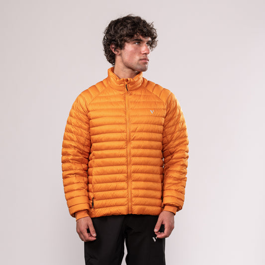 Nova - Men's Packable Down Filled Insulated Jacket - Soft Orange
