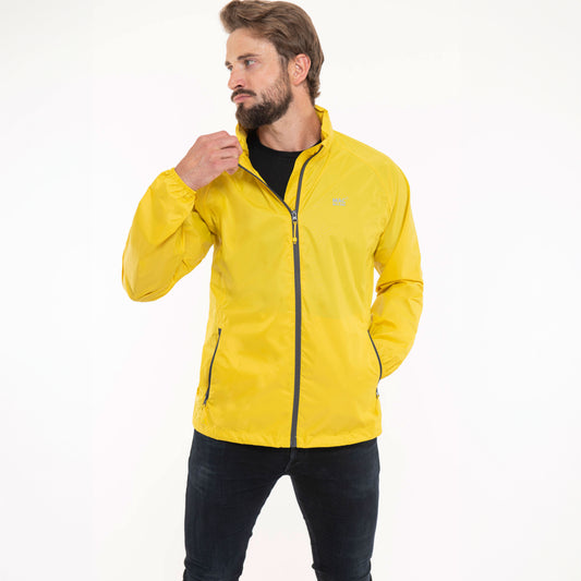 Origin Packable Waterproof Jacket - Yellow