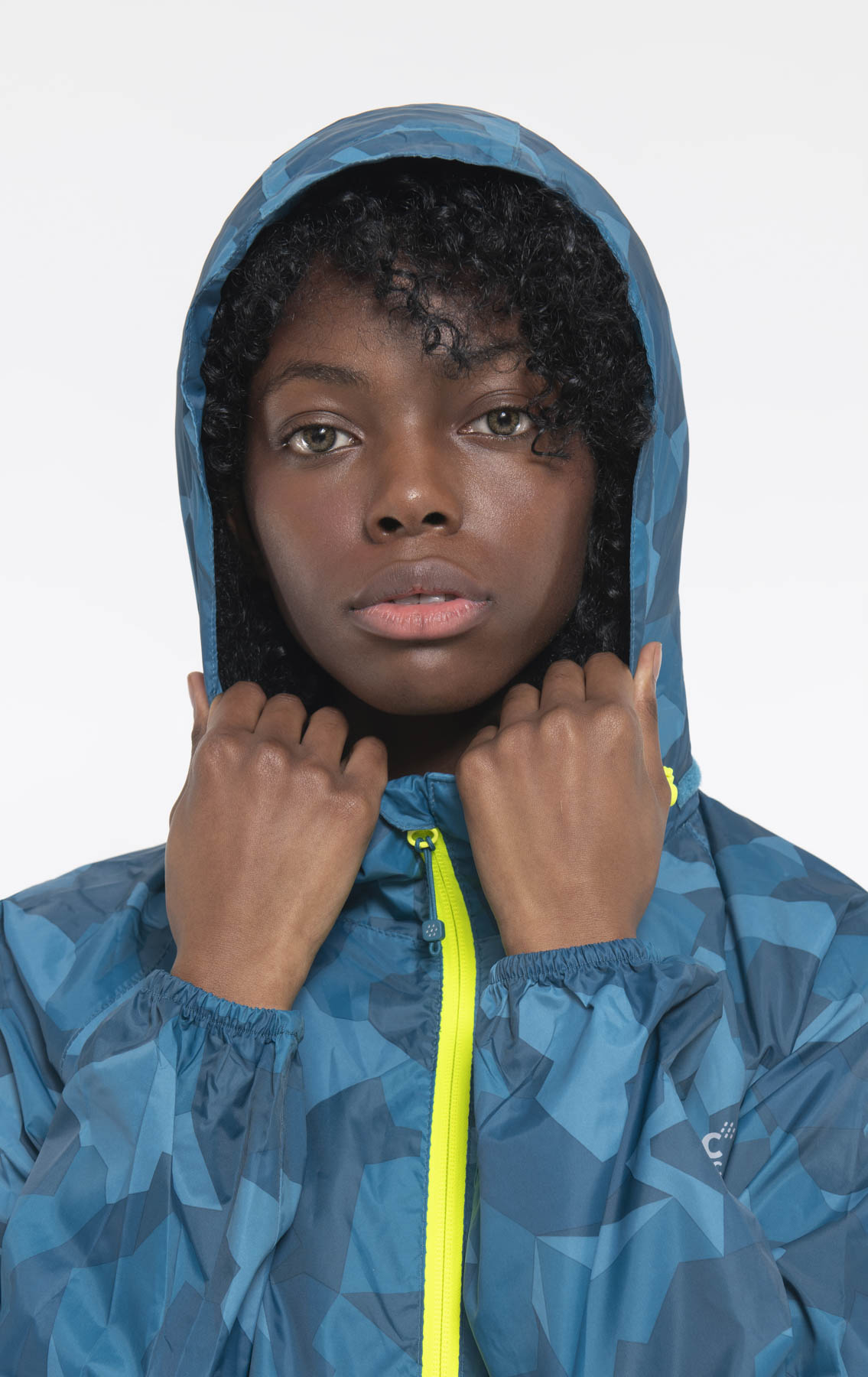 Origin Packable Waterproof Jacket - Teal Camo