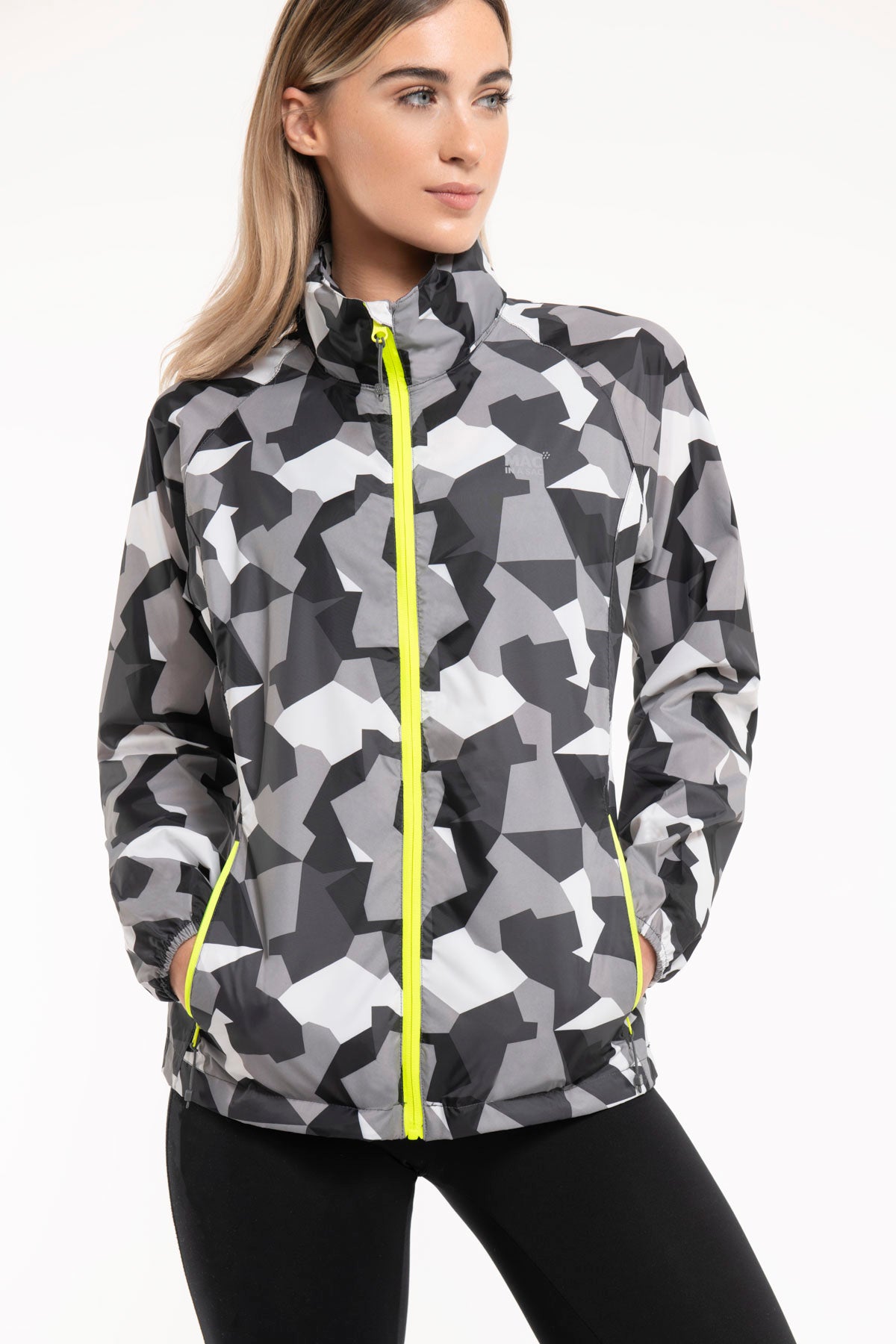 Origin Packable Waterproof Jacket - White Camo