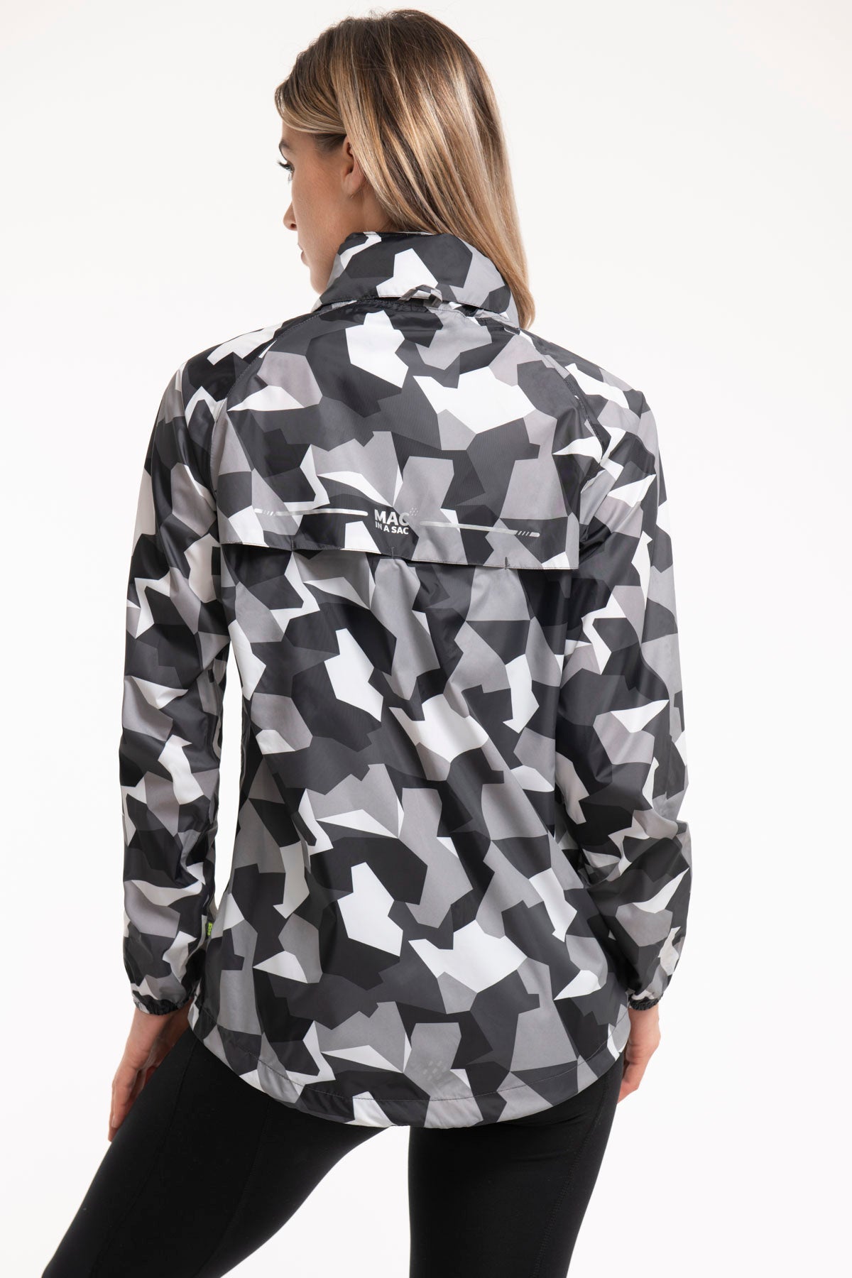 Origin Packable Waterproof Jacket - White Camo