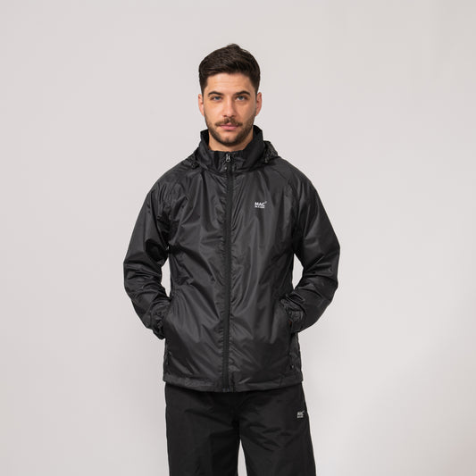 Origin Packable Waterproof Jacket - Black