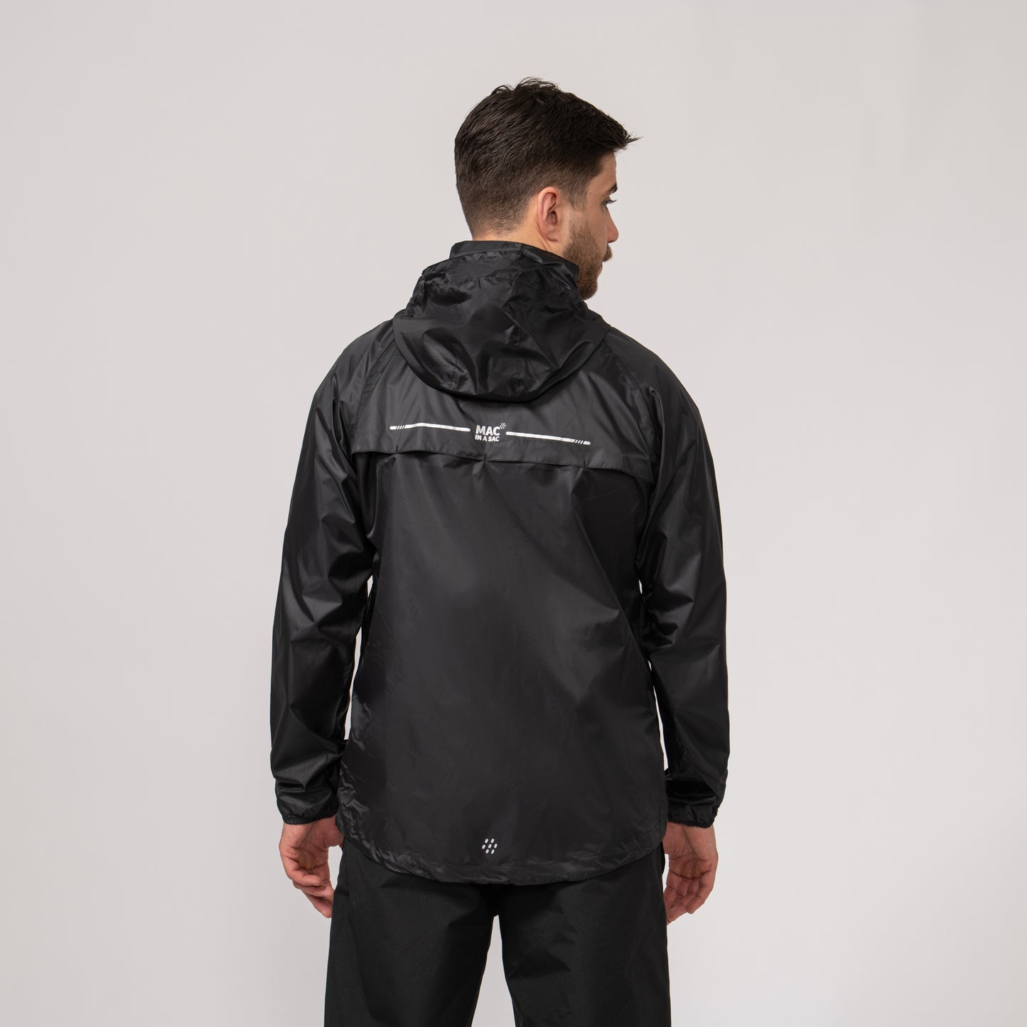 Origin Packable Waterproof Jacket - Black
