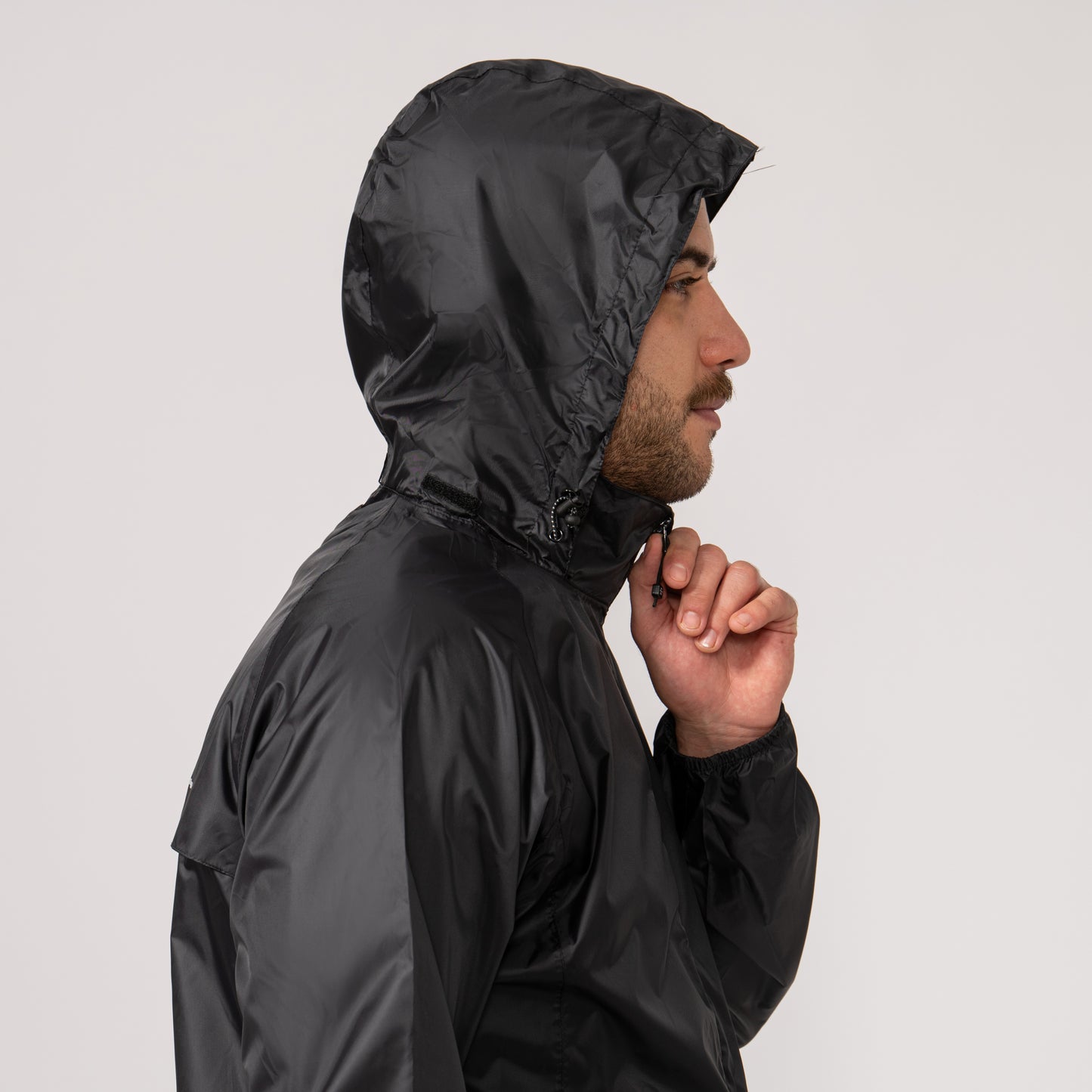 Origin Packable Waterproof Jacket - Black