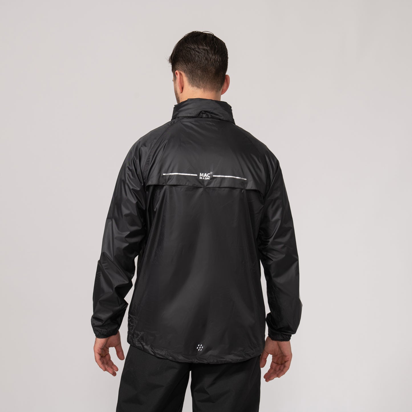 Origin Packable Waterproof Jacket - Black