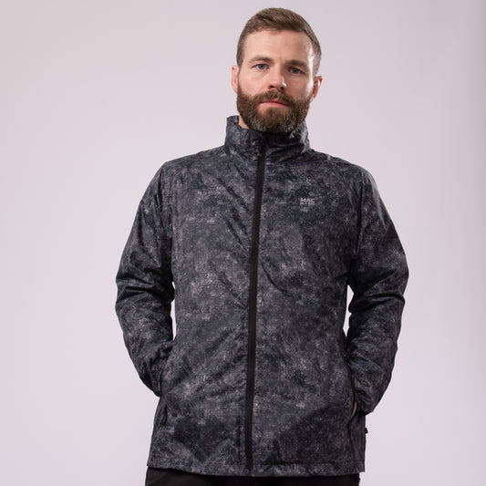 Origin Packable Waterproof Jacket - Black Etch