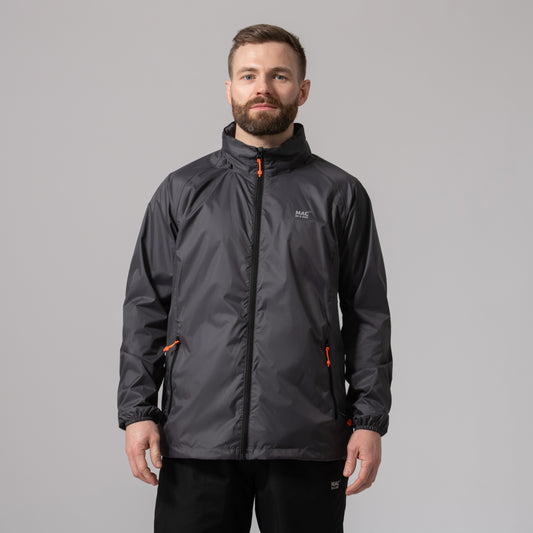 Origin Packable Waterproof Jacket - Charcoal
