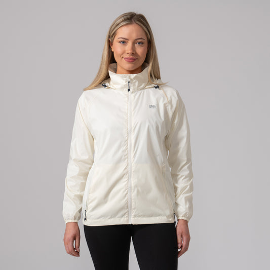 Origin Packable Waterproof Jacket - Ivory