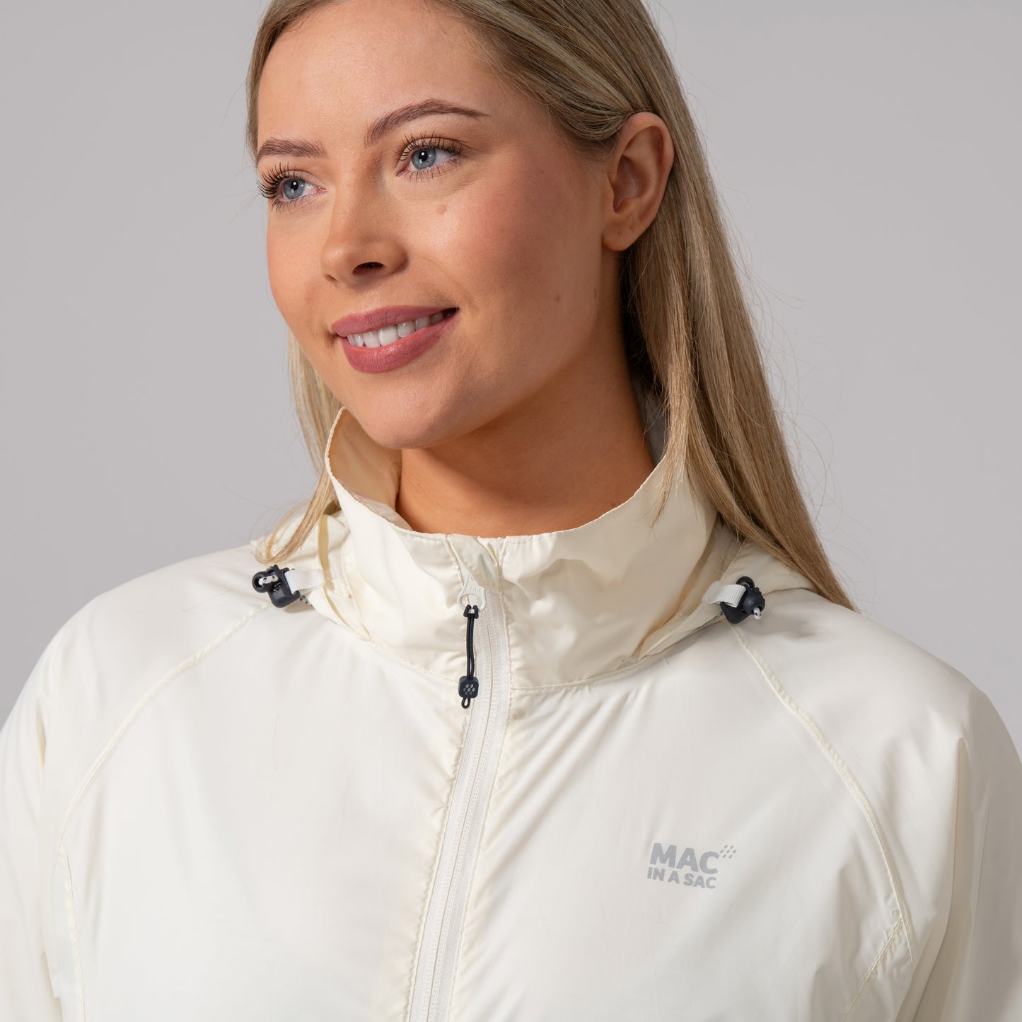 Origin Packable Waterproof Jacket - Ivory