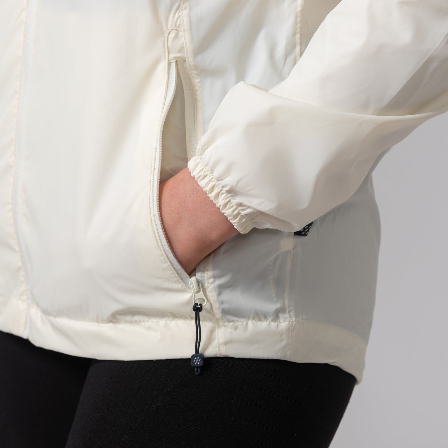 Origin Packable Waterproof Jacket - Ivory