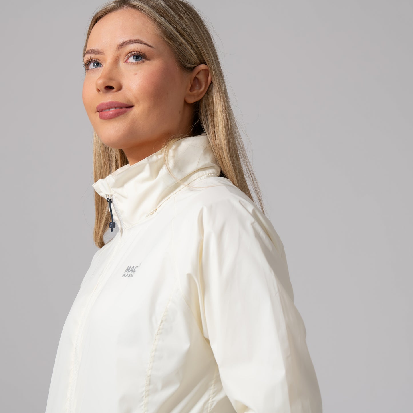 Origin Packable Waterproof Jacket - Ivory