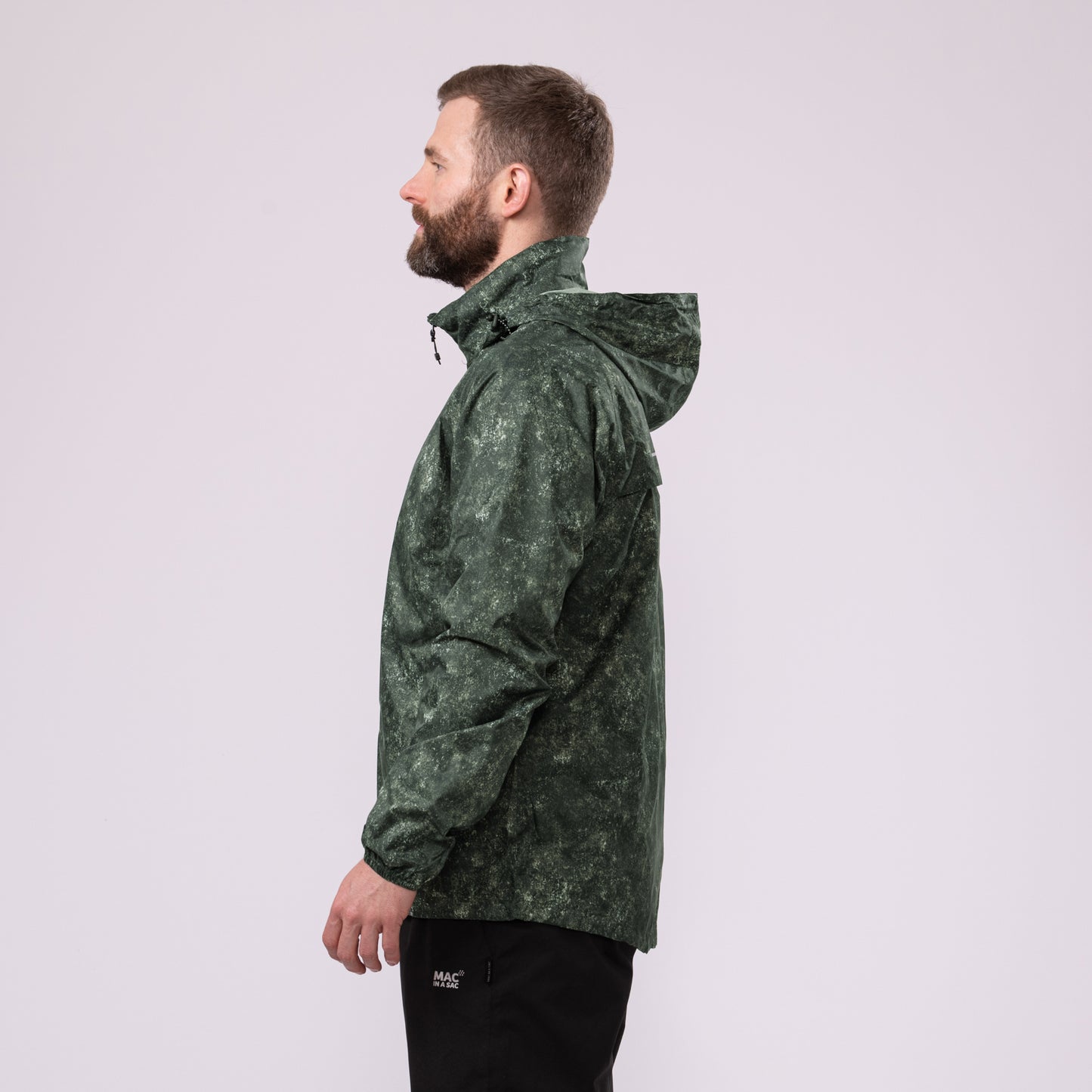 Origin Packable Waterproof Jacket - Khaki Etch