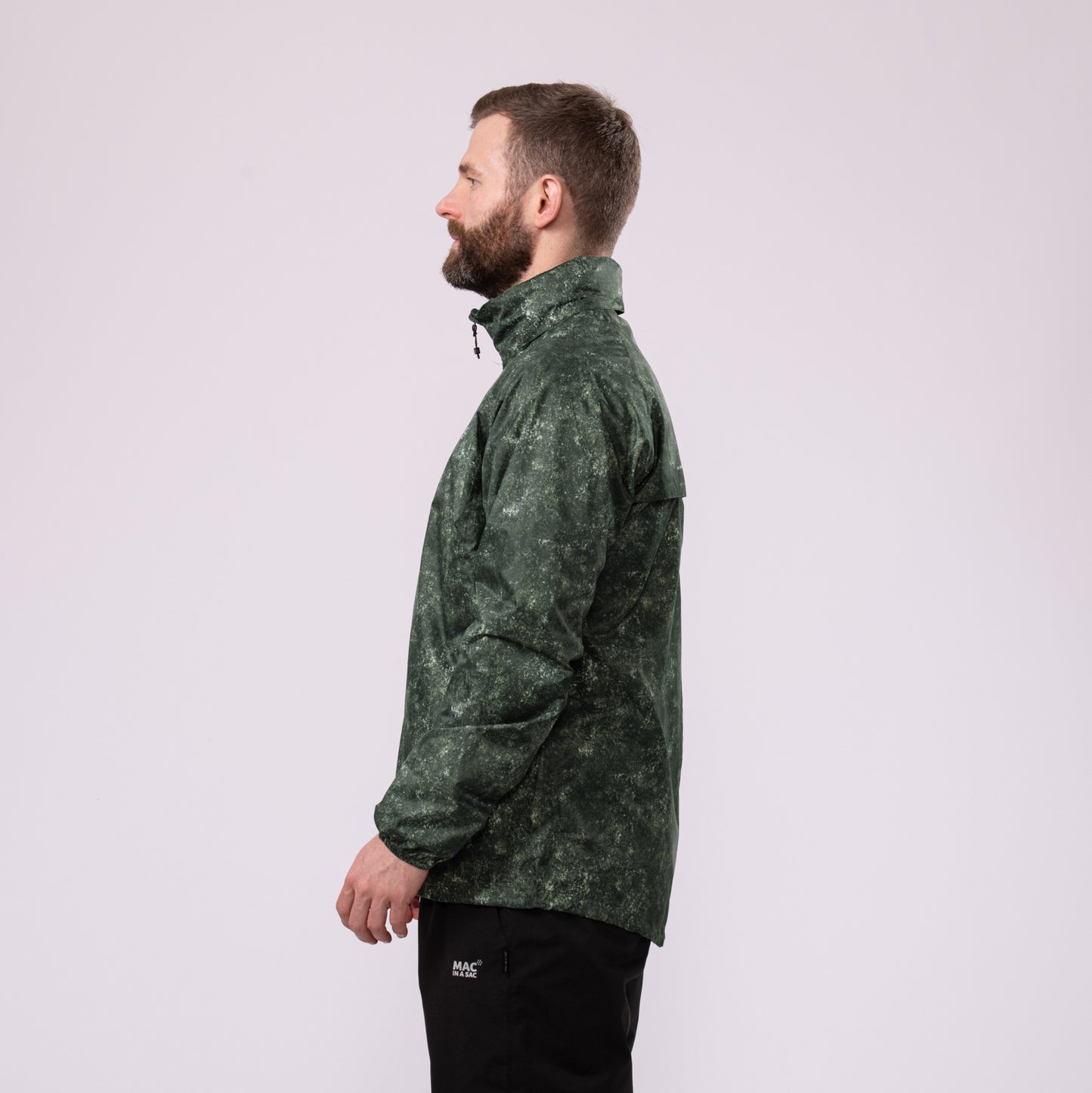 Origin Packable Waterproof Jacket - Khaki Etch