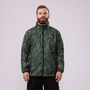 Origin Packable Waterproof Jacket - Khaki Etch