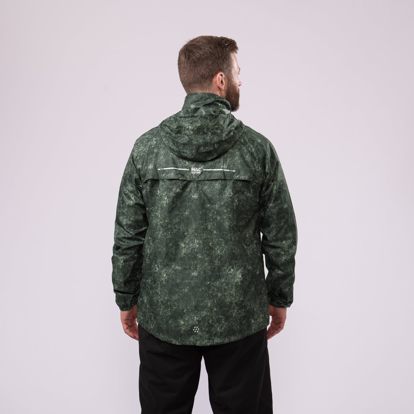 Origin Packable Waterproof Jacket - Khaki Etch