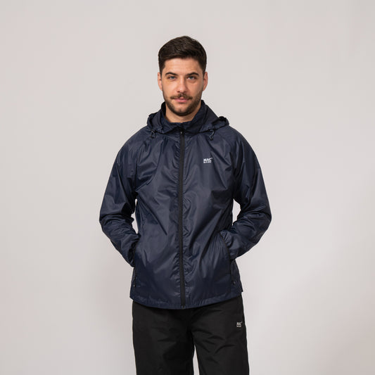 Origin Packable Waterproof Jacket - Navy