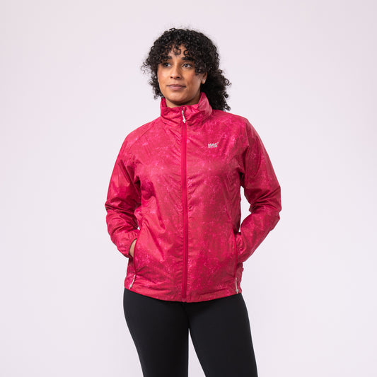Origin Packable Waterproof Jacket - Pink Etch