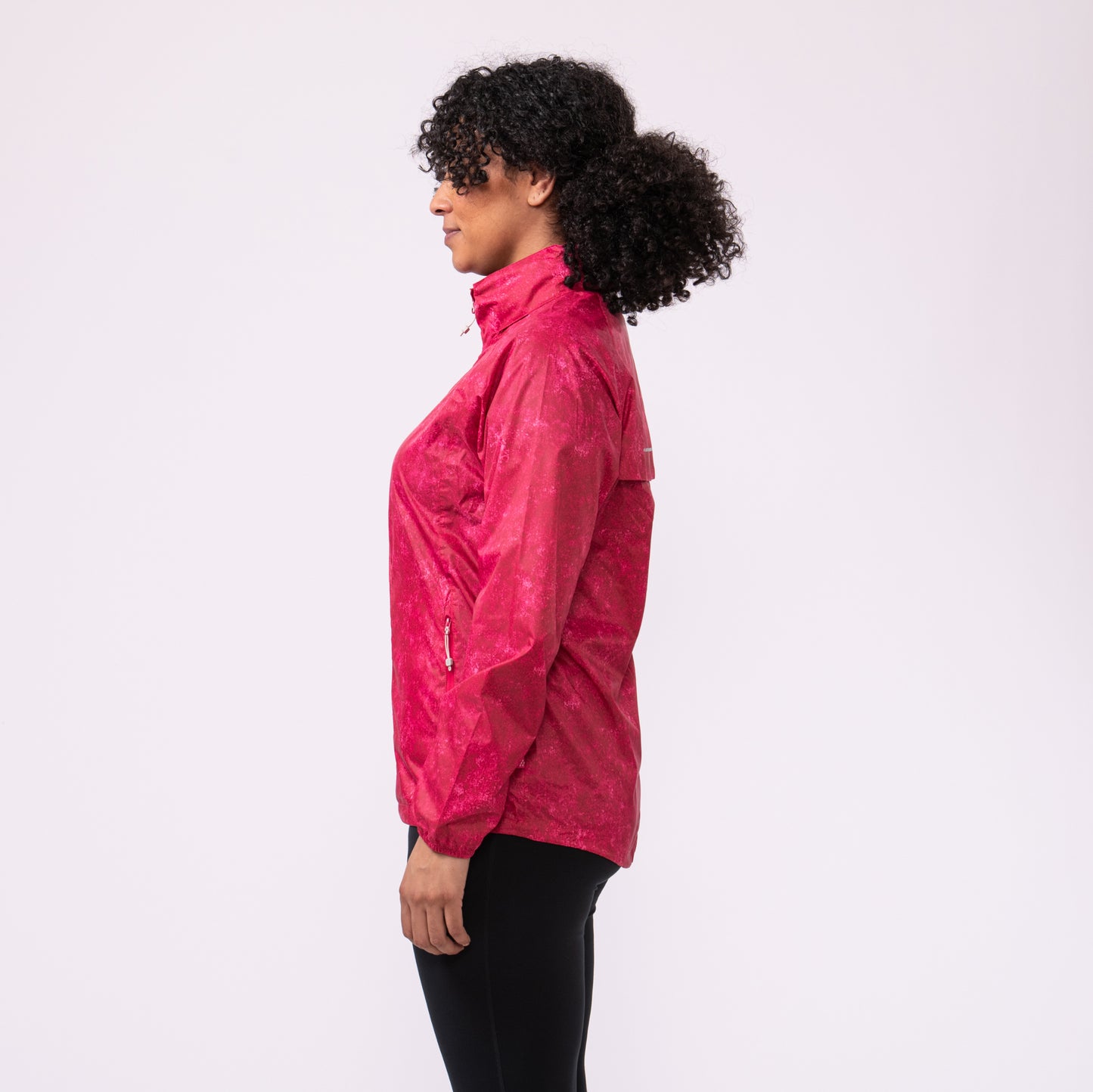 Origin Packable Waterproof Jacket - Pink Etch