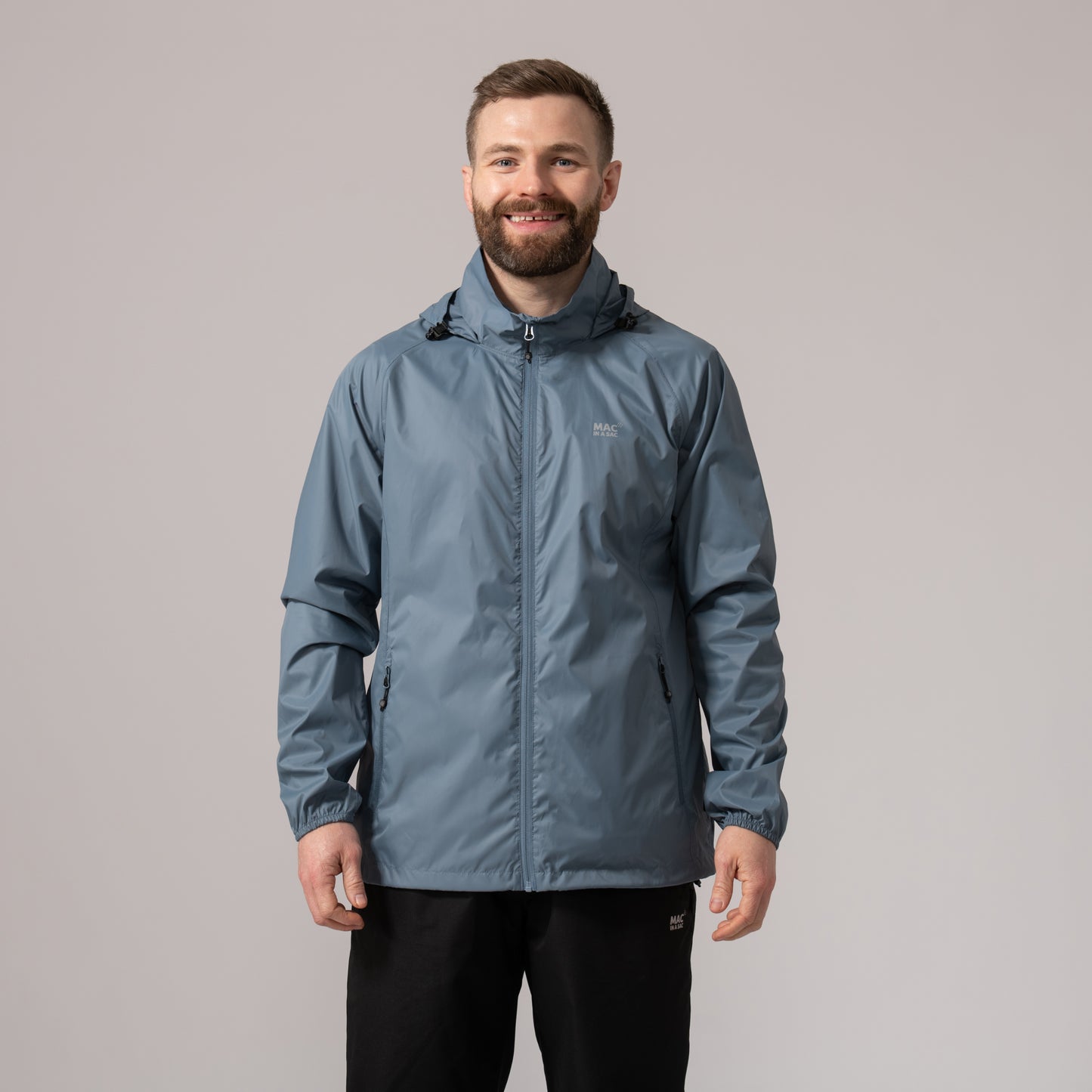 Origin Packable Waterproof Jacket  - Steel Grey