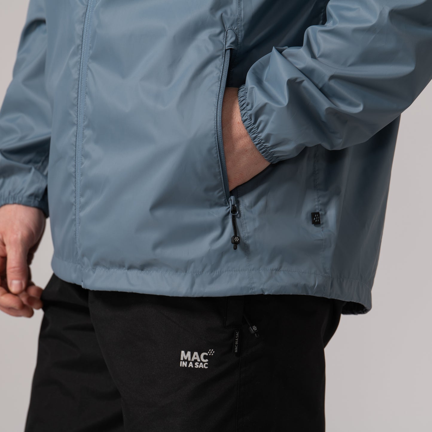 Origin Packable Waterproof Jacket  - Steel Grey