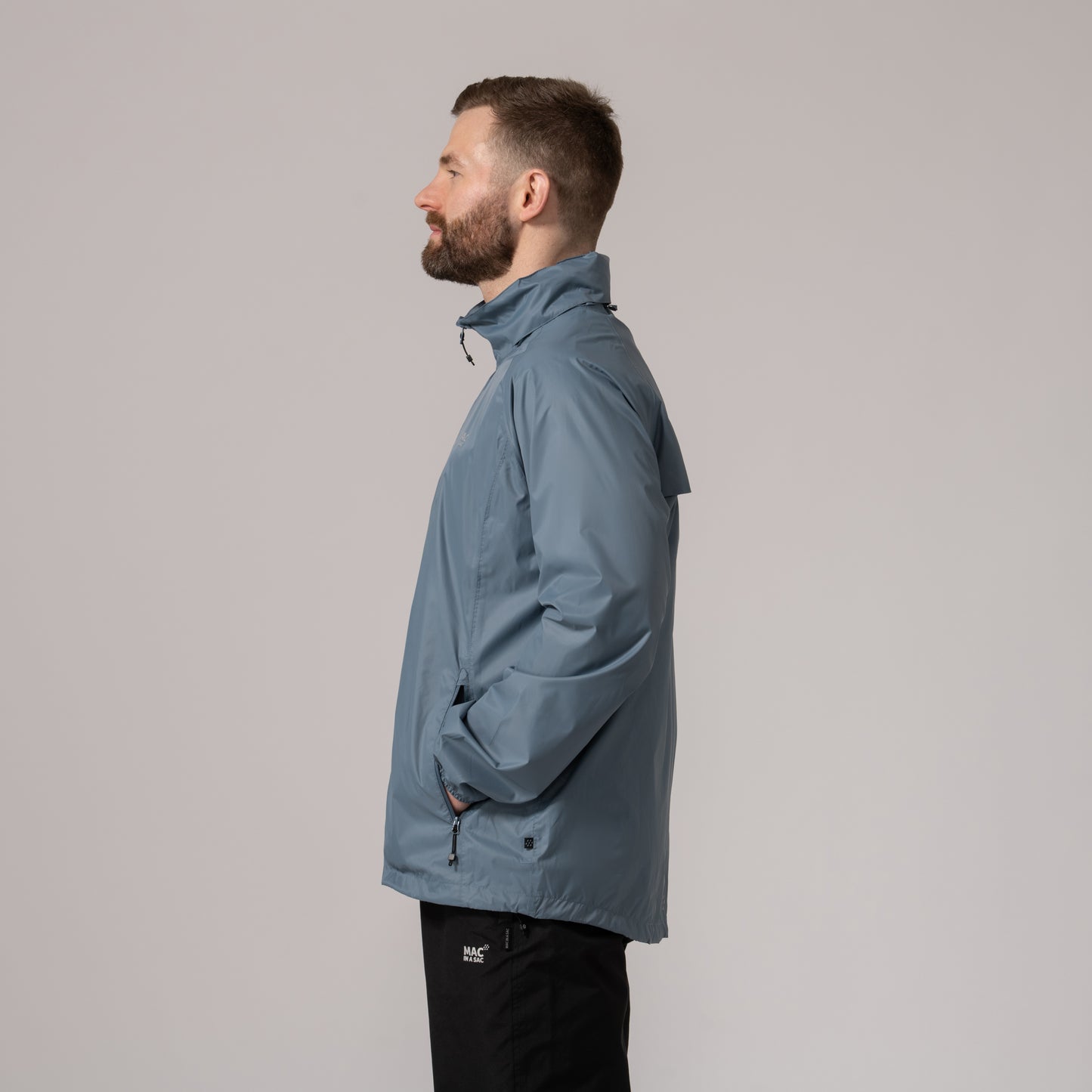 Origin Packable Waterproof Jacket  - Steel Grey