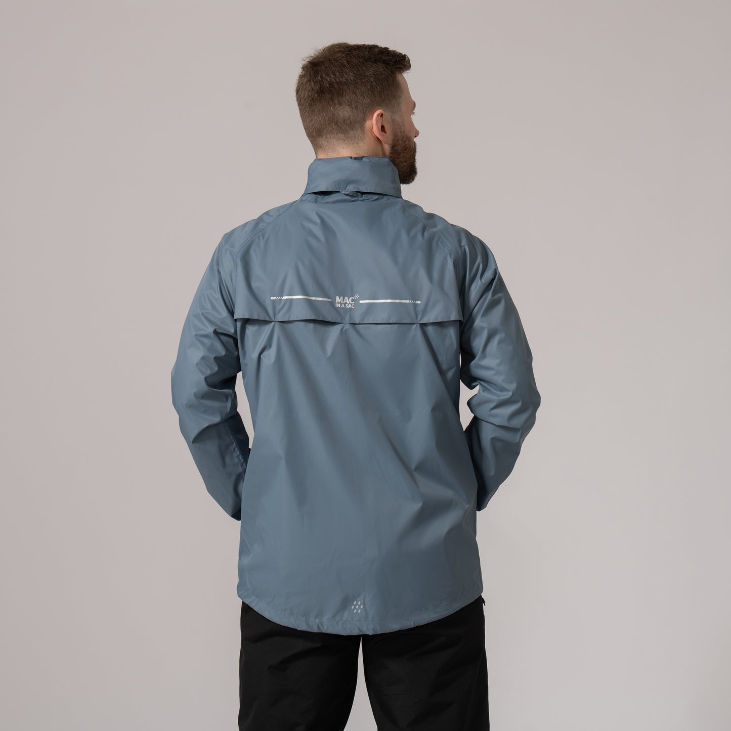 Origin Packable Waterproof Jacket  - Steel Grey