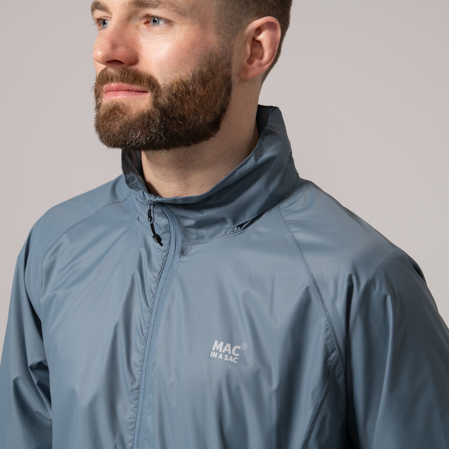 Origin Packable Waterproof Jacket  - Steel Grey