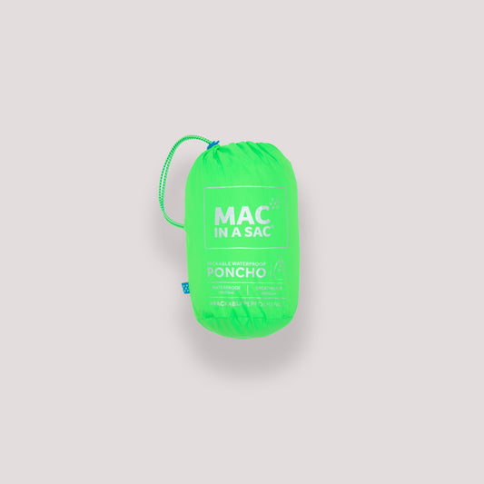 Poncho Sac - Neon Green
