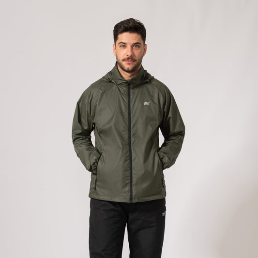 Origin Packable Waterproof Jacket - Khaki