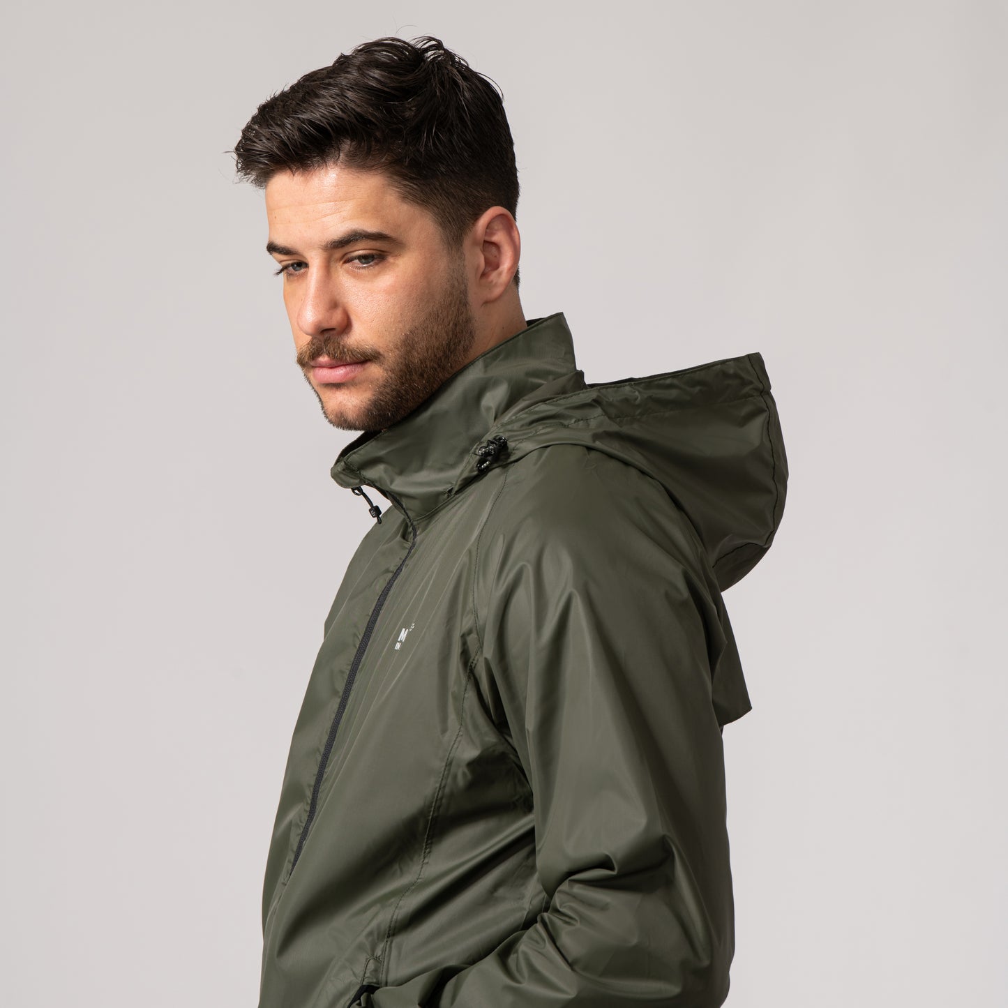 Origin Packable Waterproof Jacket - Khaki