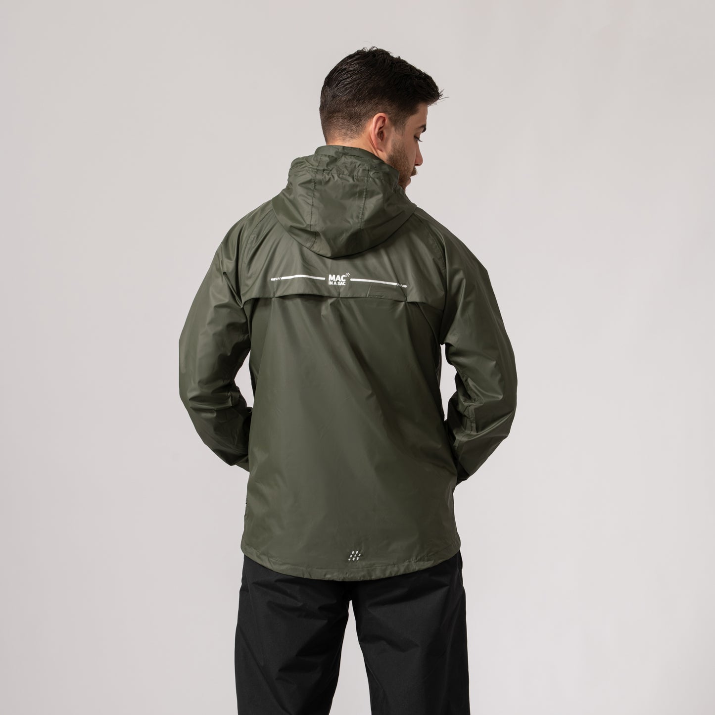 Origin Packable Waterproof Jacket - Khaki