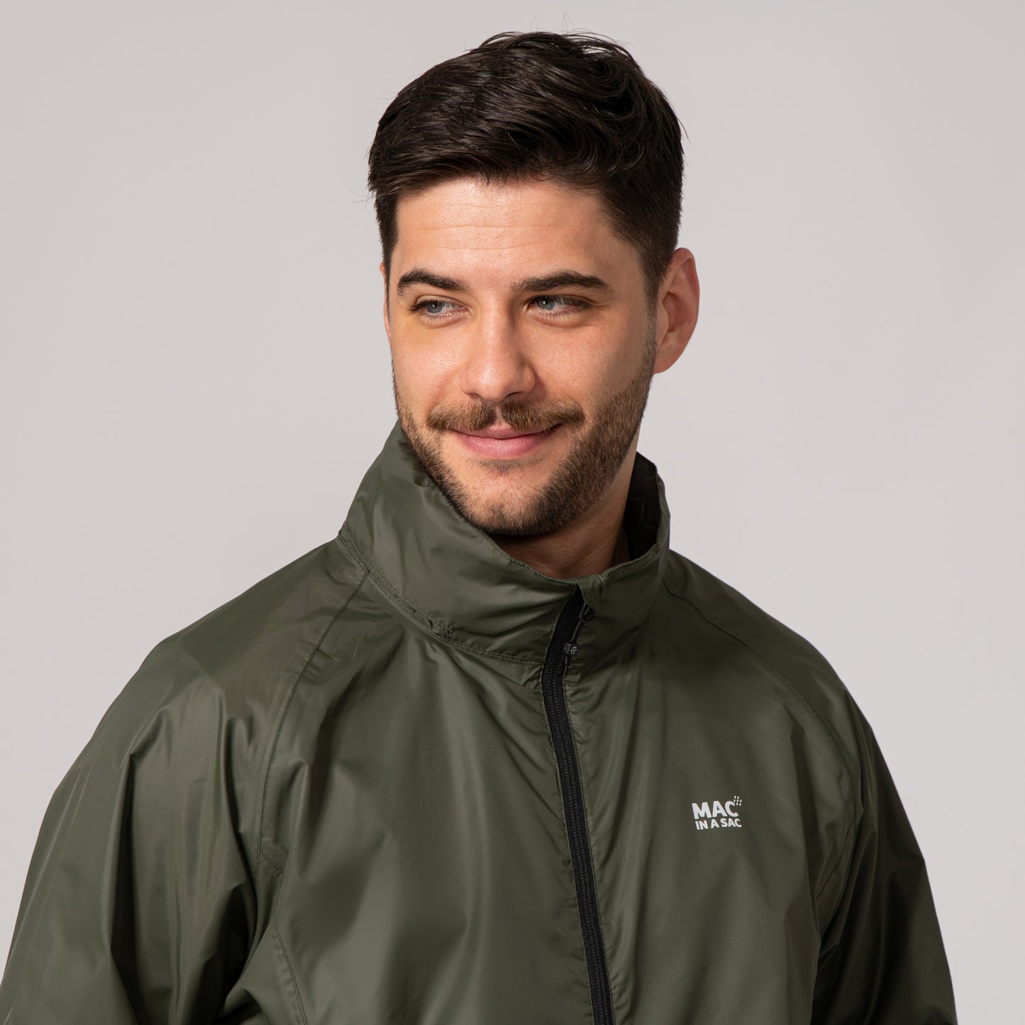 Origin Packable Waterproof Jacket - Khaki