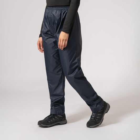 Origin Packable Waterproof Overtrousers - Navy