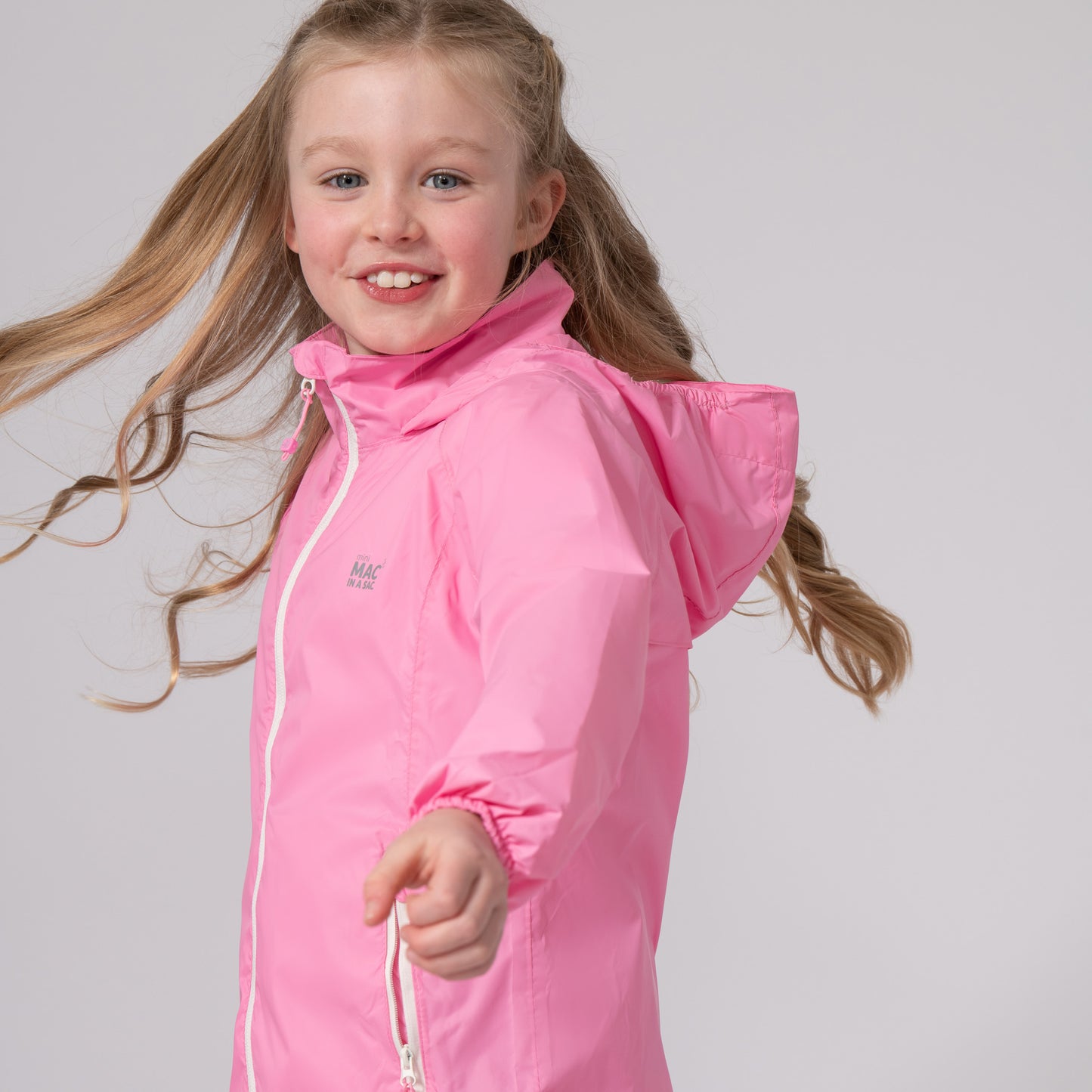 Origin Mini Packable Waterproof Kids Jacket - Sweet Pea