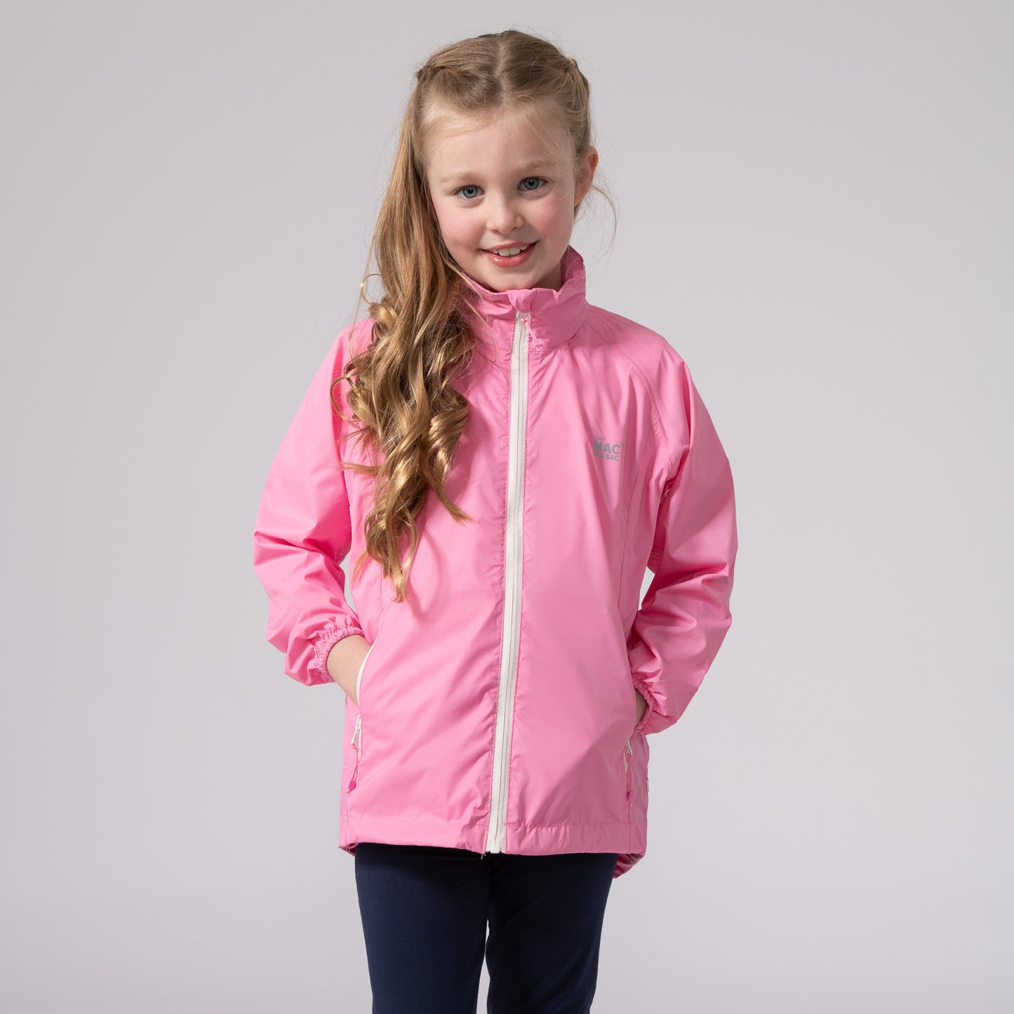 Origin Mini Packable Waterproof Kids Jacket - Sweet Pea