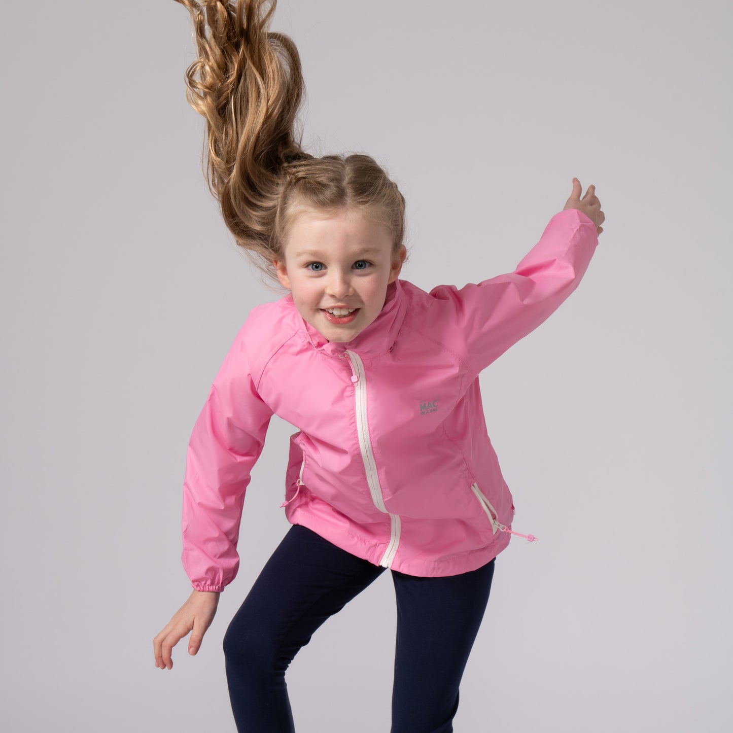 Origin Mini Packable Waterproof Kids Jacket - Sweet Pea