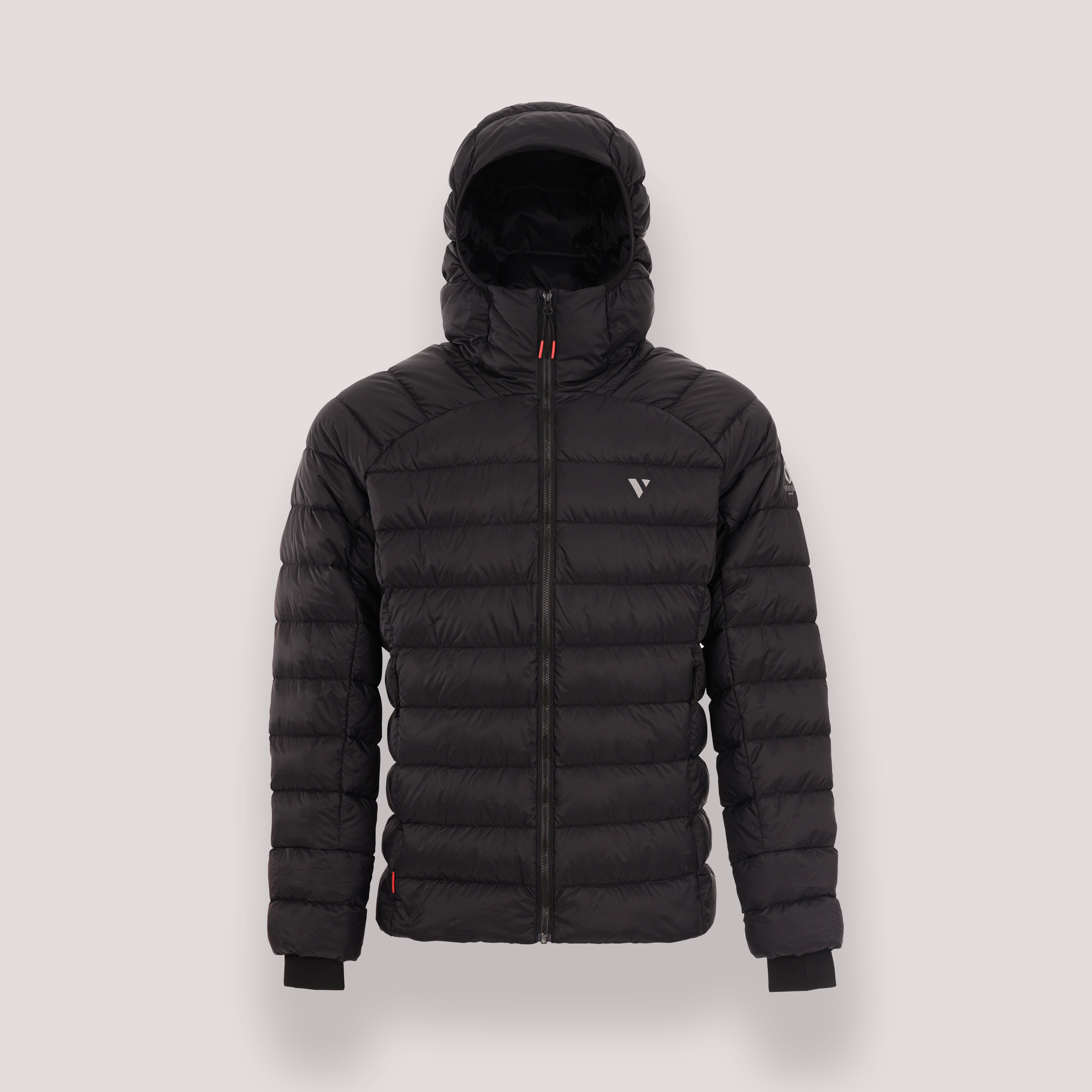 Summit – Men's Packable Down Filled Insulated Jacket - Jet Black