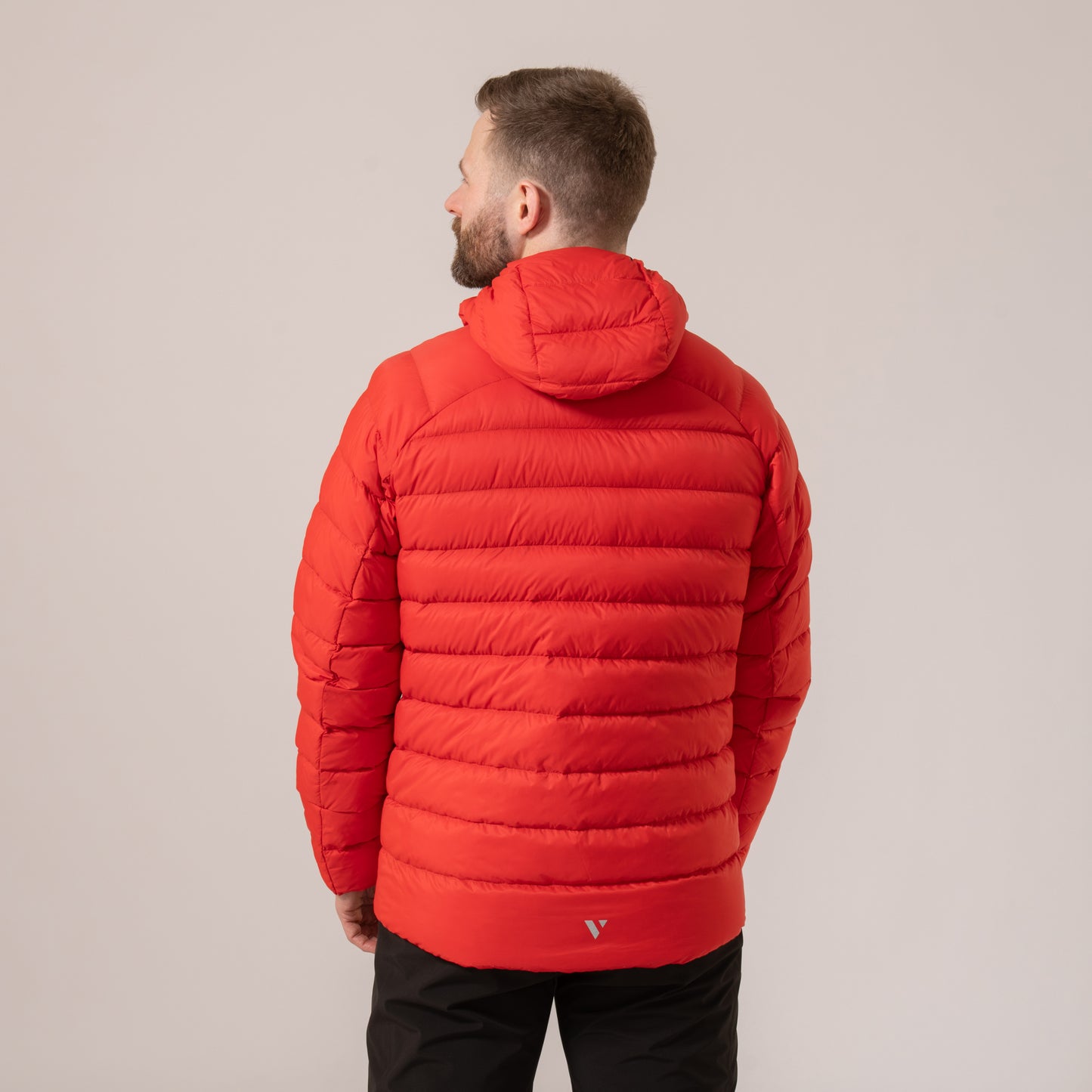 Summit – Men’s Packable Down Filled Insulated Jacket - Flame