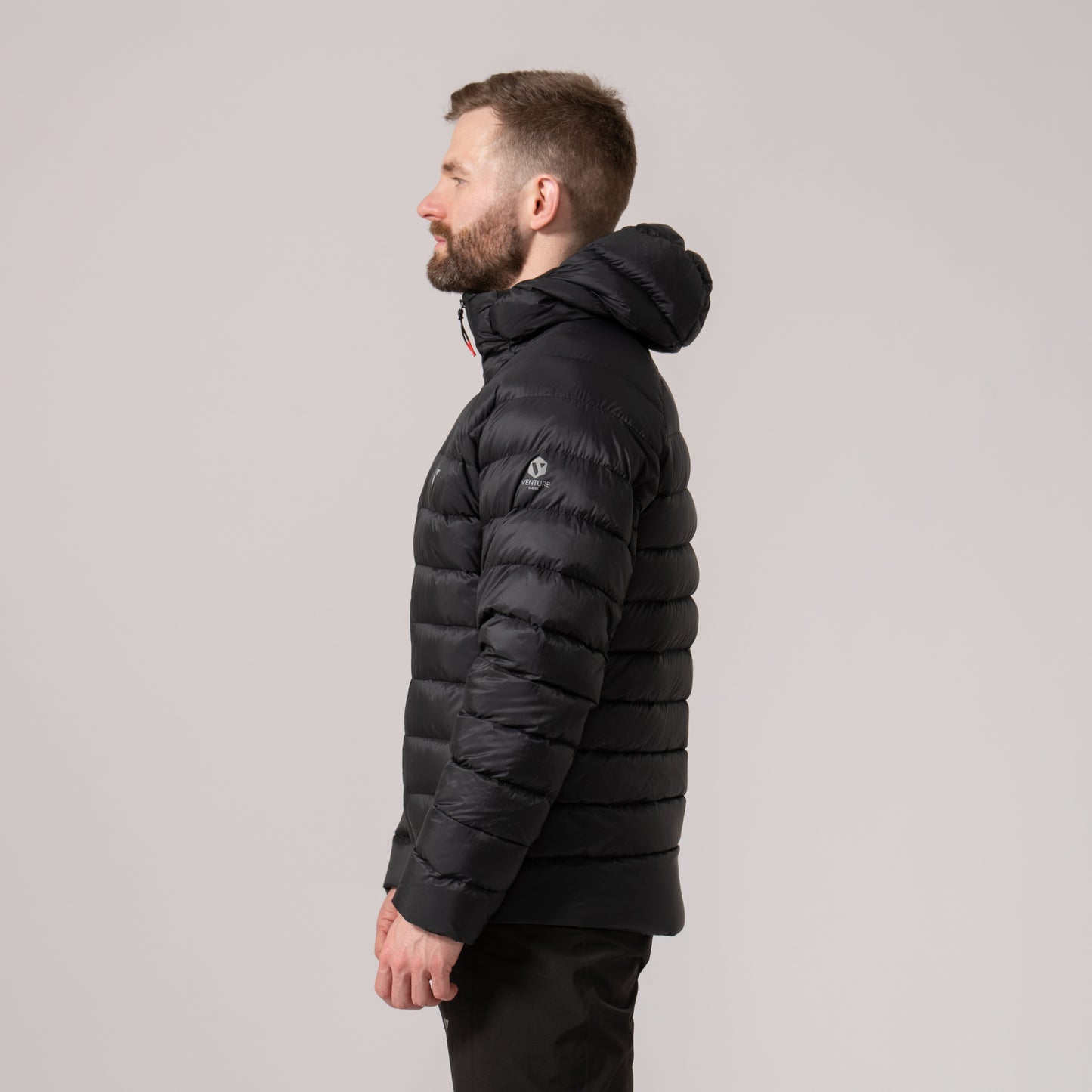 Summit – Men’s Packable Down Filled Insulated Jacket - Jet Black
