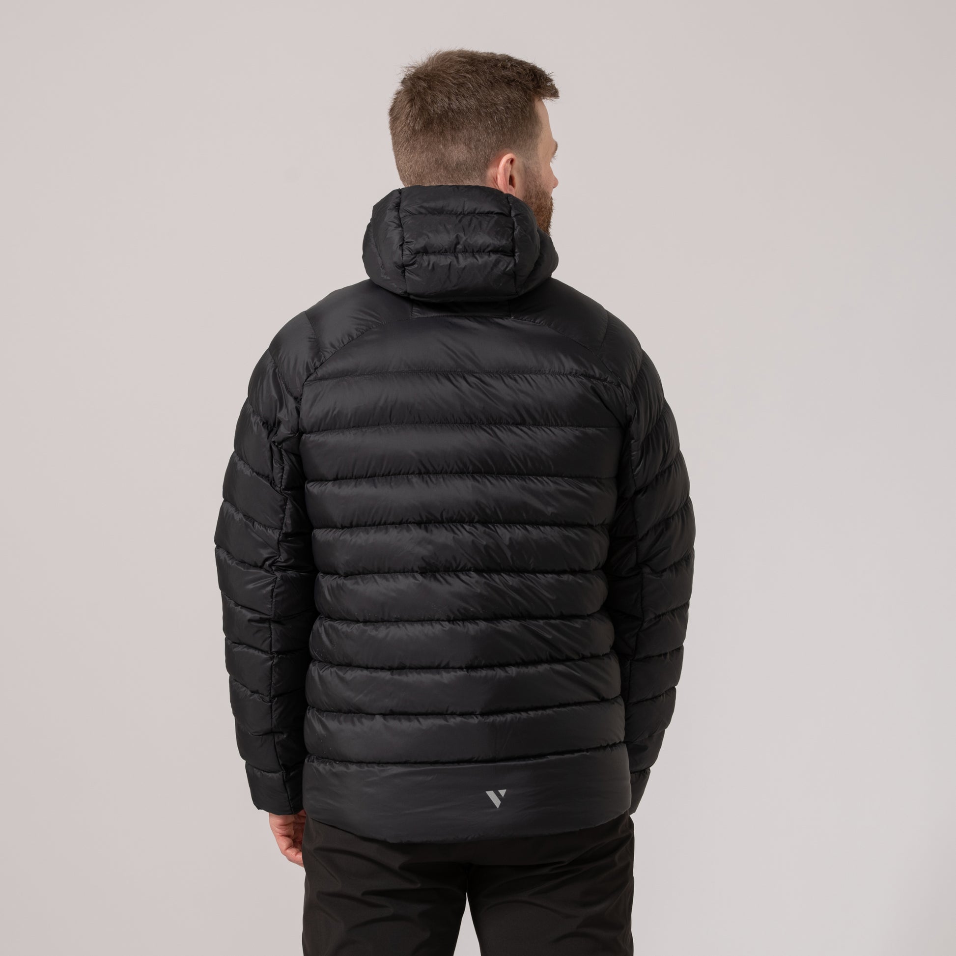 Summit – Men's Packable Down Filled Insulated Jacket Jet Black