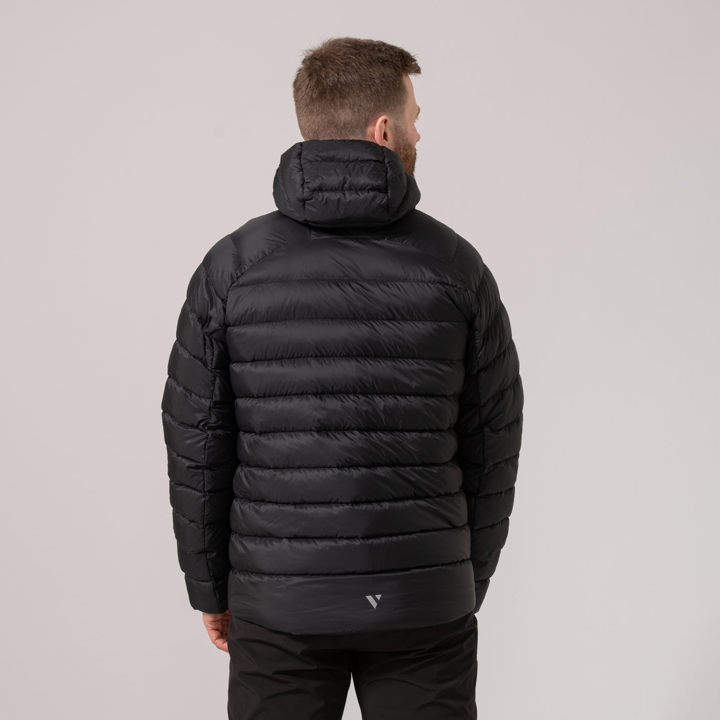 Summit – Men’s Packable Down Filled Insulated Jacket - Jet Black