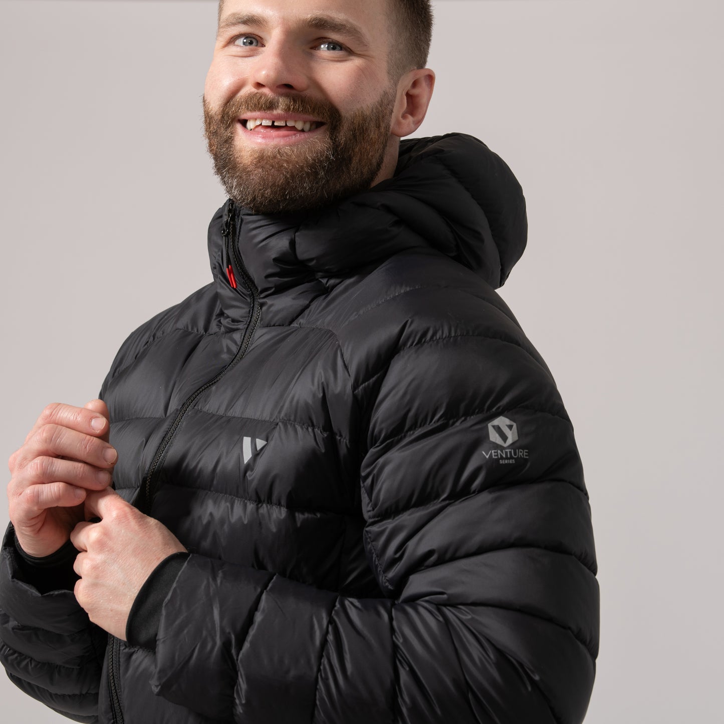 Summit – Men’s Packable Down Filled Insulated Jacket - Jet Black