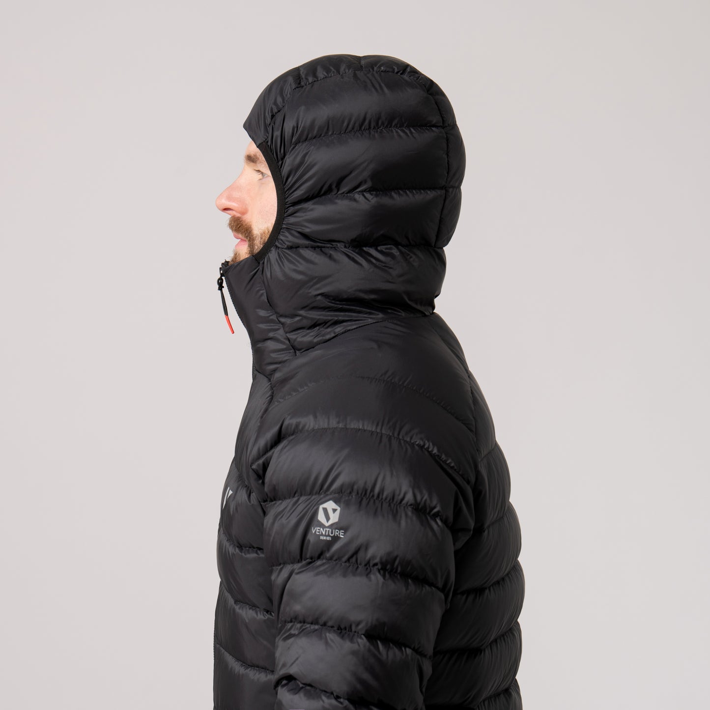 Summit – Men’s Packable Down Filled Insulated Jacket - Jet Black