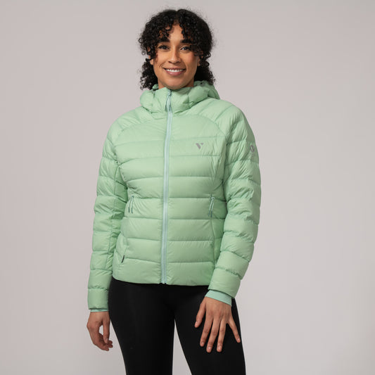 Summit – Women’s Packable Down Filled Insulated Jacket - Mint